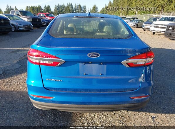 3FA6P0G71LR201070 2020 FORD FUSION Blue 