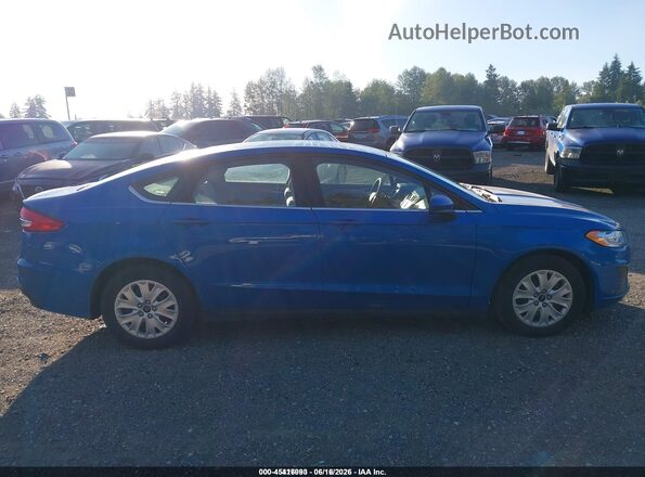 3FA6P0G71LR201070 2020 FORD FUSION Blue უკანა სალონის ხედი