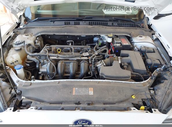 3FA6P0G71LR201568 2020 FORD FUSION Белый Вид сзади