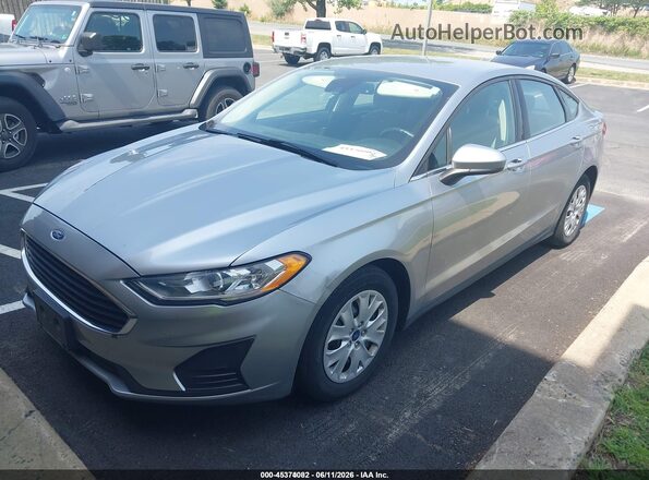 3FA6P0G71LR232934 2020 FORD FUSION Silver Front left
