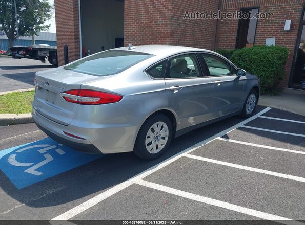 3FA6P0G71LR232934 2020 FORD FUSION Silver Rear right