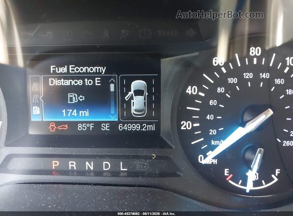 3FA6P0G71LR232934 2020 FORD FUSION Silver 360 interior view