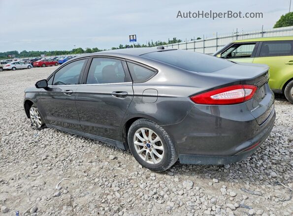 3FA6P0G72GR183541 2016 FORD FUSION Charcoal Trasero izquierdo