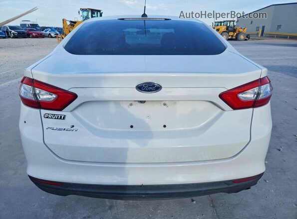 3FA6P0G72GR314502 2016 FORD FUSION White უკანა ხედი
