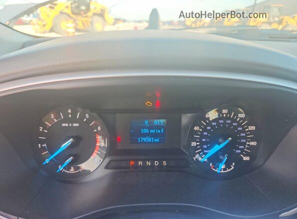 3FA6P0G72GR314502 2016 FORD FUSION White ხელსაწყოთა პანელის ხედი