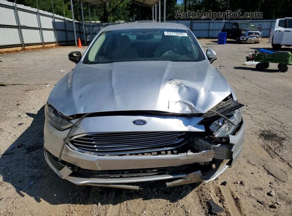 3FA6P0G72JR210308 2018 FORD FUSION Silver Դիմացի տեսք