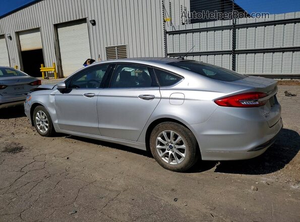 3FA6P0G72JR210308 2018 FORD FUSION Silver Հետևի ձախ