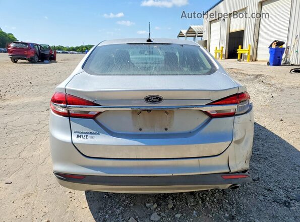 3FA6P0G72JR210308 2018 FORD FUSION Silver Հետևի տեսք