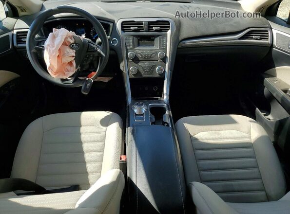 3FA6P0G72JR210308 2018 FORD FUSION Silver Առջևի վահանակի տեսք