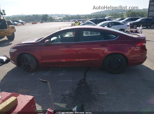 3FA6P0G72JR267737 2018 FORD FUSION Red Widok wnętrza 360 stopni