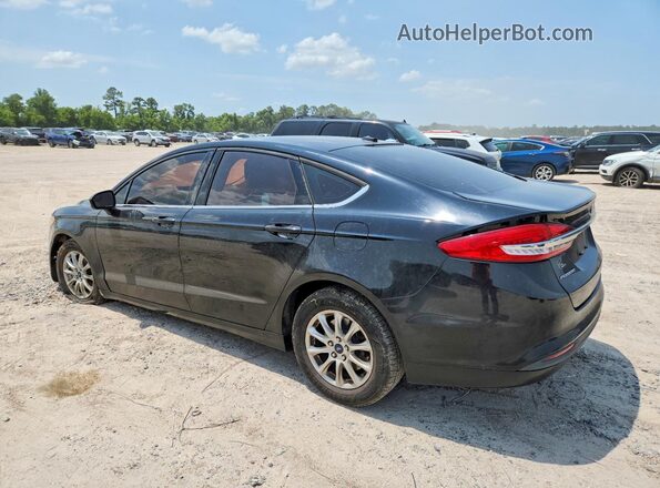 3FA6P0G72JR283713 2018 FORD FUSION Black Trasero izquierdo