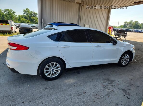3FA6P0G72LR160948 2020 FORD FUSION White Задня права чверть
