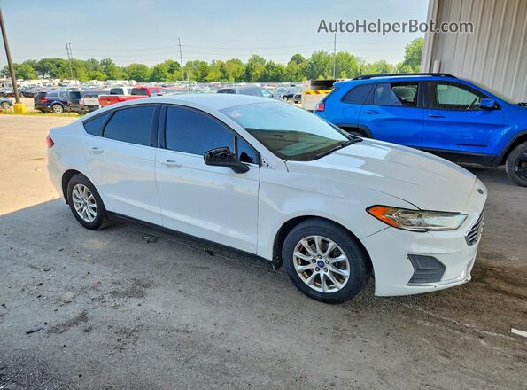 3FA6P0G72LR160948 2020 FORD FUSION White Передня права чверть