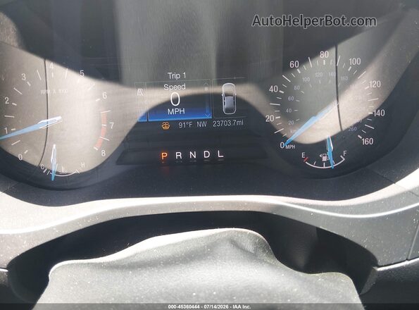 3FA6P0G72LR233283 2020 FORD FUSION  Вид щитка приладів