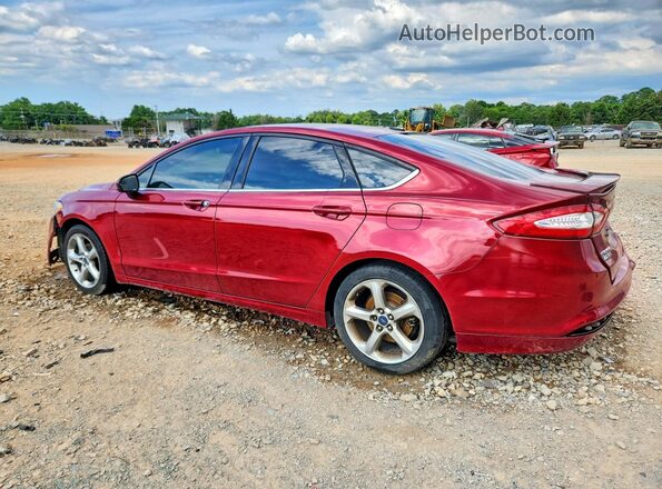 3FA6P0G73GR402877 2016 FORD FUSION Red Tył lewy
