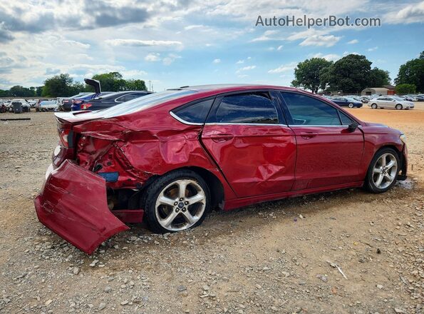 3FA6P0G73GR402877 2016 FORD FUSION Red Tył prawy