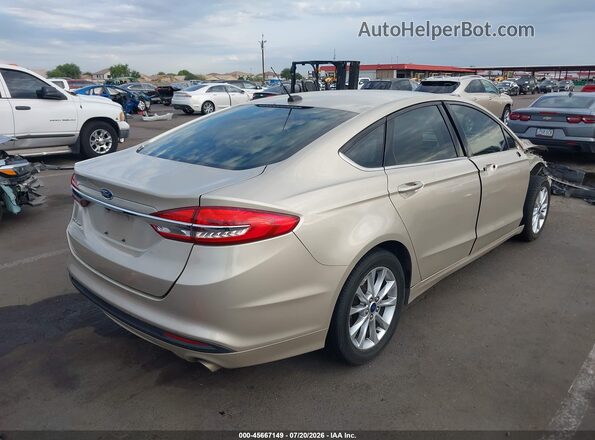 3FA6P0G73HR105612 2017 FORD FUSION Champagne უკანა მარჯვენა
