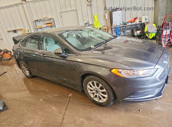 3FA6P0G73HR108509 2017 FORD FUSION Gray წინა მარჯვენა