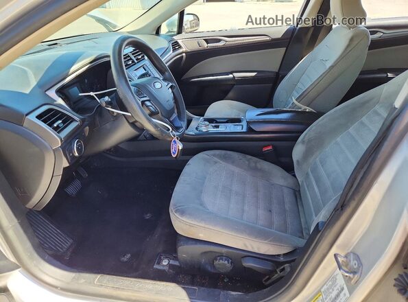 3FA6P0G73JR167971 2018 FORD FUSION Silver Вид салону спереду