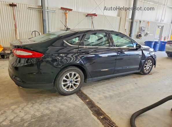 3FA6P0G74GR133885 2016 FORD FUSION Black Trasero derecho