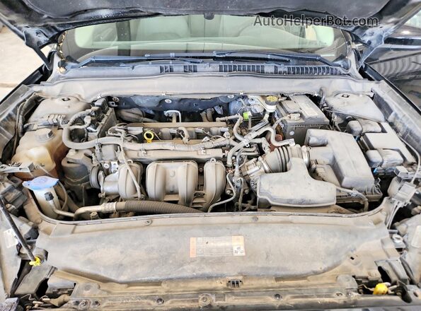 3FA6P0G74GR133885 2016 FORD FUSION Black Vista interior trasera