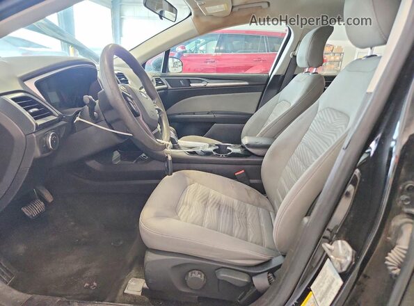 3FA6P0G74GR133885 2016 FORD FUSION Black Vista interior delantera