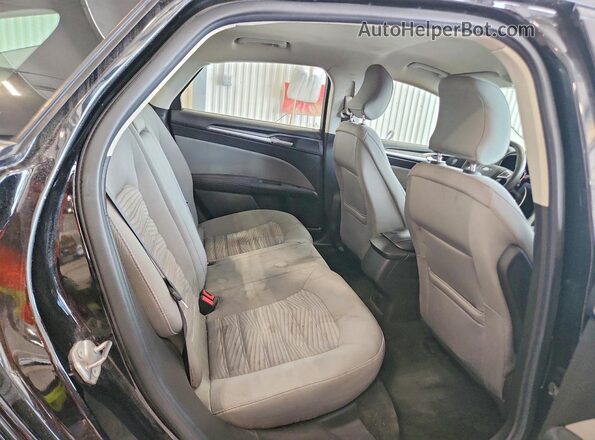 3FA6P0G74GR133885 2016 FORD FUSION Black Vista de los asientos traseros
