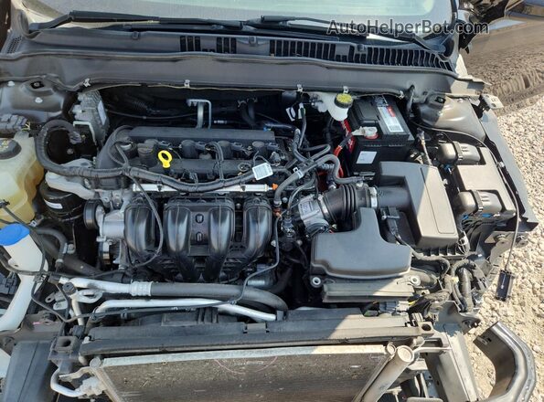 3FA6P0G74LR245158 2020 FORD FUSION Black უკანა სალონის ხედი