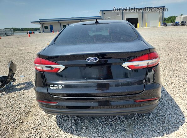 3FA6P0G74LR245158 2020 FORD FUSION Black უკანა ხედი
