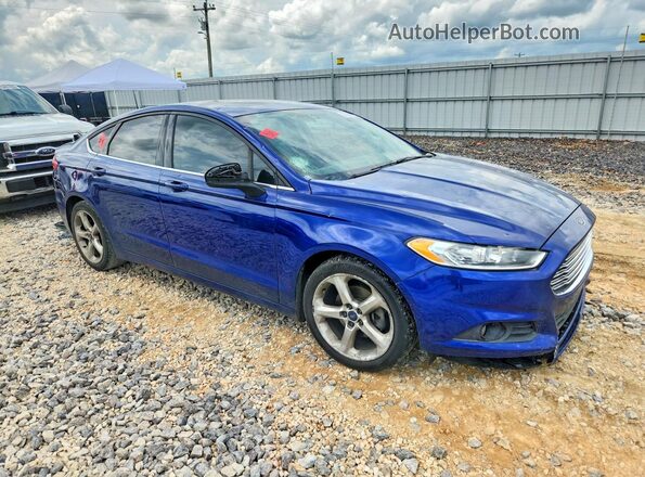 3FA6P0G75GR170105 2016 FORD FUSION Blue Front right