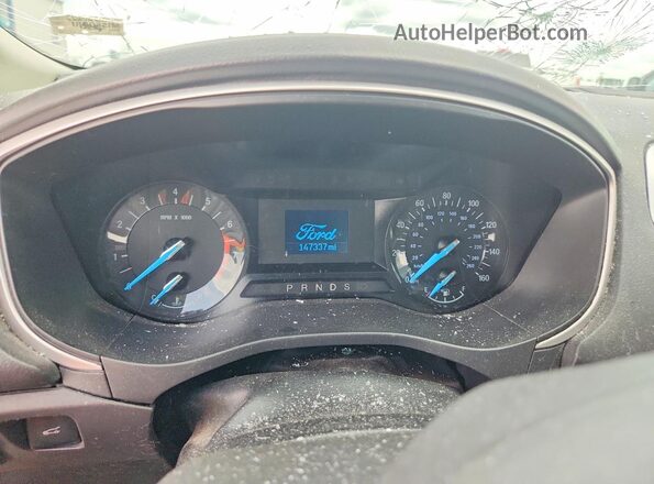 3FA6P0G75GR170105 2016 FORD FUSION Blue Instrument cluster view