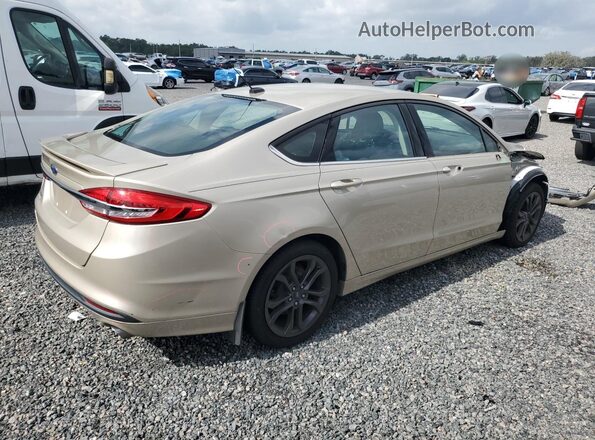 3FA6P0G75JR174775 2018 FORD FUSION Beige უკანა მარჯვენა