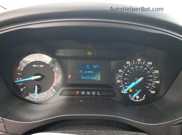 3FA6P0G75JR174775 2018 FORD FUSION Beige ხელსაწყოთა პანელის ხედი