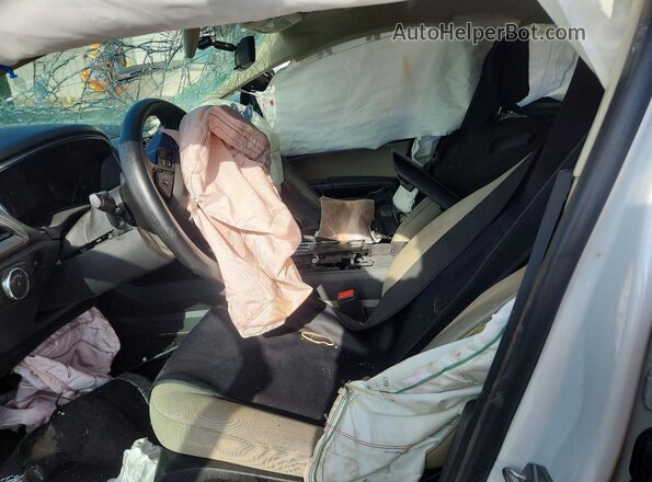 3FA6P0G75JR178244 2018 FORD FUSION White წინა სალონის ხედი