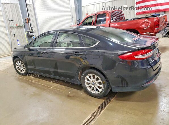 3FA6P0G75JR237857 2018 FORD FUSION Black Задня ліва чверть