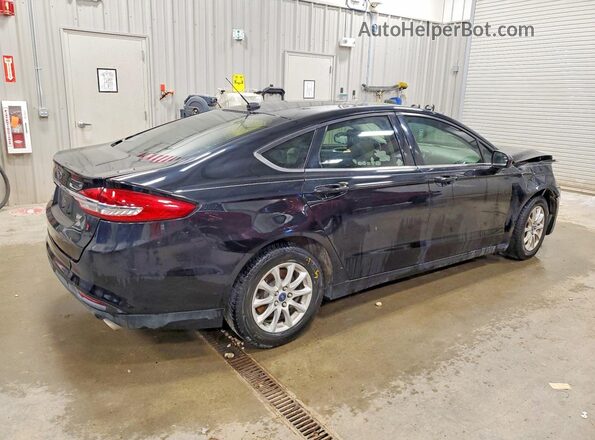 3FA6P0G75JR237857 2018 FORD FUSION Black Задня права чверть