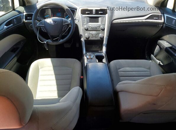 3FA6P0G75JR237857 2018 FORD FUSION Black Вид панелі приладів