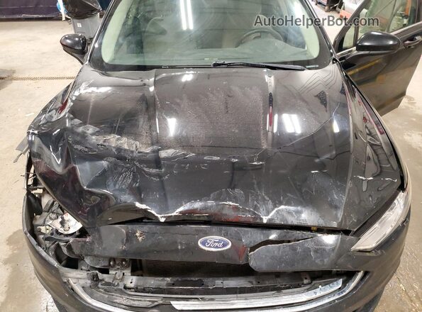 3FA6P0G75JR237857 2018 FORD FUSION Black Панорамний вид салону 360°