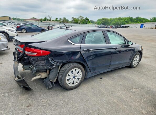 3FA6P0G75KR227931 2019 FORD FUSION Black Trasero derecho