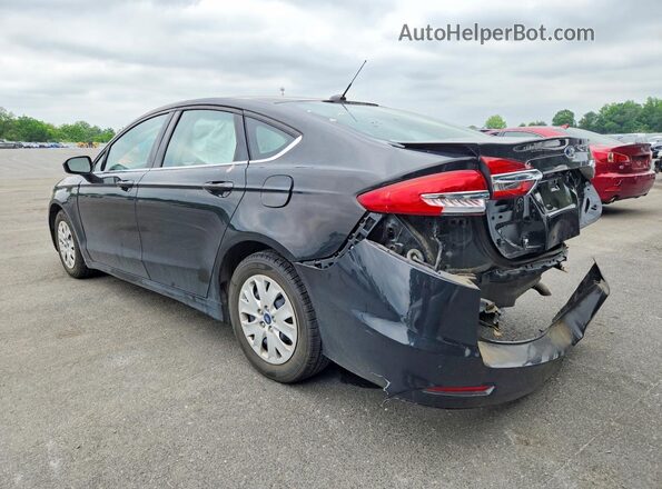 3FA6P0G75KR227931 2019 FORD FUSION Black Trasero izquierdo