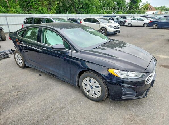 3FA6P0G75KR227931 2019 FORD FUSION Black Delantero derecho