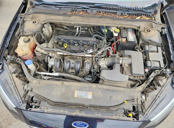 3FA6P0G75KR227931 2019 FORD FUSION Black Vista interior trasera