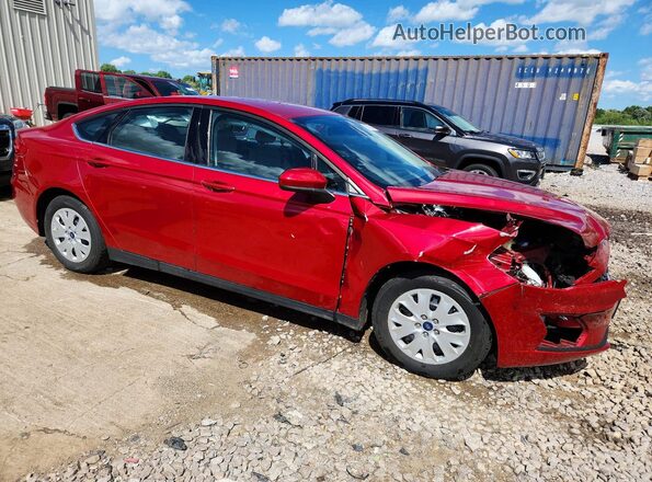 3FA6P0G75LR163035 2020 FORD FUSION Burgundy Przód prawy
