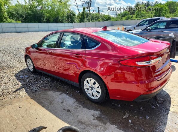 3FA6P0G75LR163035 2020 FORD FUSION Burgundy Tył lewy