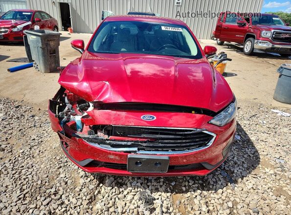 3FA6P0G75LR163035 2020 FORD FUSION Burgundy Widok z przodu