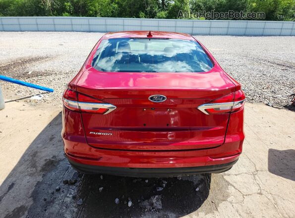 3FA6P0G75LR163035 2020 FORD FUSION Burgundy Widok z tyłu