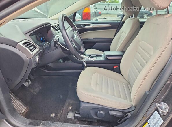 3FA6P0G75LR188761 2020 FORD FUSION Gray Vista interior delantera
