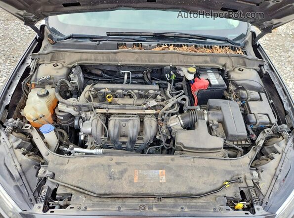 3FA6P0G75LR188761 2020 FORD FUSION Gray Vista interior trasera
