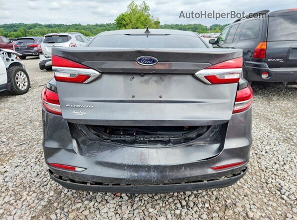 3FA6P0G75LR188761 2020 FORD FUSION Gray Vista trasera