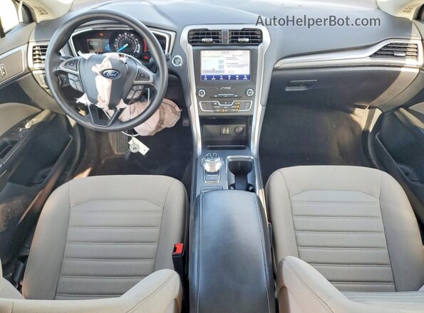 3FA6P0G75LR229115 2020 FORD FUSION White წინა პანელის ხედი